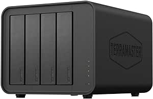 TERRAMASTER F4-212 4 Bay NAS - Quad Core CPU, 2GB DDR4 RAM, Network Attached Storage Personal Cloud with Rich Backup Solutions (Diskless)