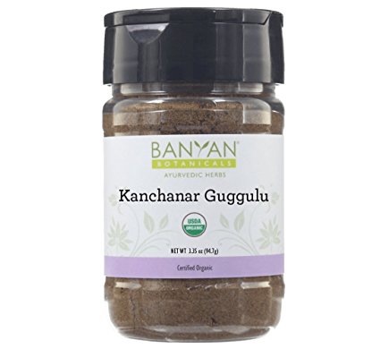 Banyan Botanicals Kanchanar Guggulu - USDA Organic Spice Jar- Energizing Ayurvedic Herbs for Thyroid & Lymphatic Wellness*