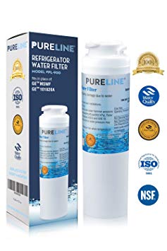 GE MSWF Fast Flow Compatible Water Filter Replacement For GE MSWF Refrigerator Water Filter By Pure Line (1 PACK)