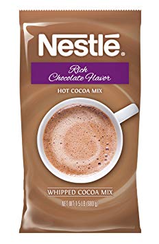 Nestle Hot Chocolate Mix, Hot Cocoa, Rich Chocolate Flavor, Made with Real Cocoa, Whipped Cocoa, 1.5 lb. Bag