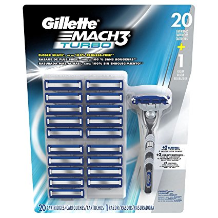 Gillette Mach3 Turbo Cartridges