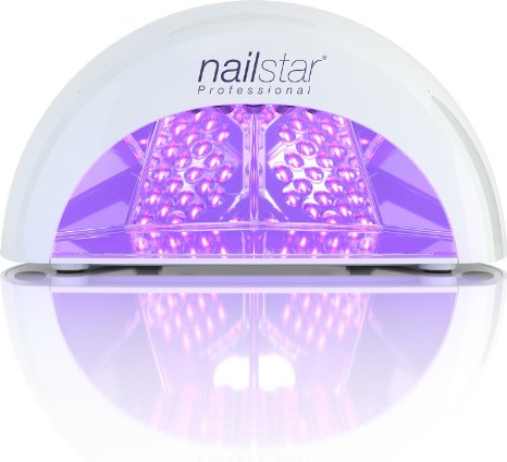NailStar® Professional LED Nail Dryer Nail Lamp for Shellac and Gel Polish with 30sec, 60sec, 90sec and 30min Timers