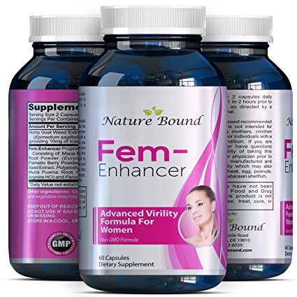 Natural Breast Enhancer Pills - Boost Bust Size & Improve Shape Without Surgery - Boost Your Bust - Avoid Weight Gain Elsewhere - Breast Enlargement Supplements - Gingseng   L Arginine - Nature Bound