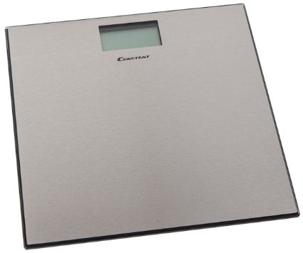Constant Battery Operated Bathroom Scale with Digital Display