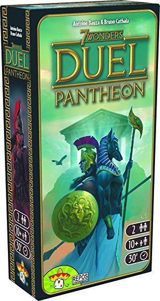 7 Wonders: Duel Pantheon Expansion Card Game (2 Players)