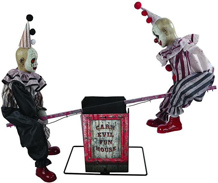 Morris Costumes Animated See-Saw Clowns with Sound - Standard