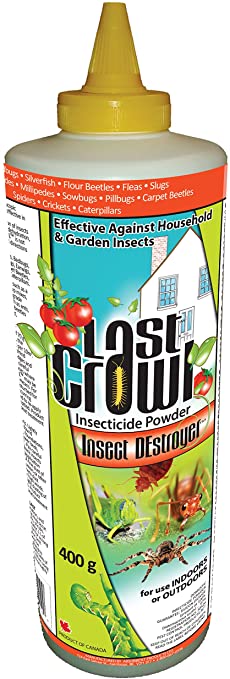 Diatomaceous Earth Insecticide - Last Crawl Insect DE-stroyer 400 g