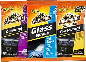 Armor All Wipes 20 Wipes in a Pouch (Protectant, Cleaning and Glass)