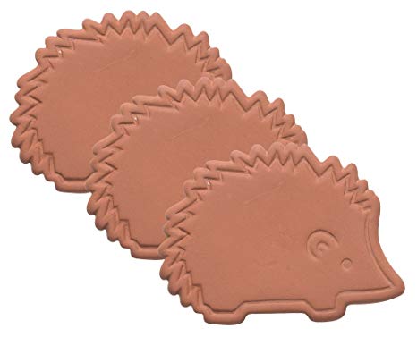 Now Designs Terracotta Brown Sugar Saver, Set of Three, Hedgehog