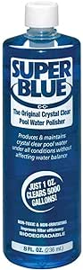Robarb 20152A Super Blue Crystal Clear Pool Water Polisher Clarifier, 8 Fl Oz