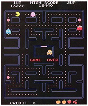 Pac Man Namco Classic Video Game 45x60 Fleece Throw Blanket