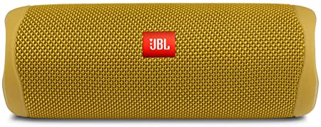 JBL Flip 5 Portable Waterproof Wireless Bluetooth Speaker with up to 12 Hours of Battery Life - Yellow