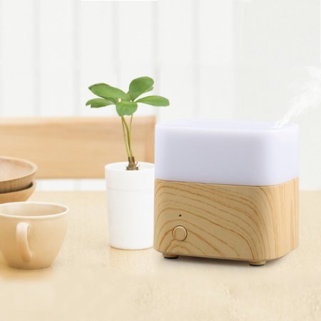 HueLiv Aroma Diffuser Ultrasonic Essential Oil Diffuser for Humidification and Aromatherapy 120ml Large Amount of Mist
