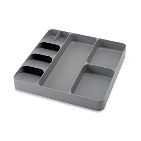 Joseph Joseph Drawer Store Cutlery, Utensil and Gadget Organiser, Grey