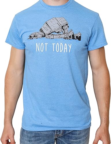 STAR WARS at-at Not Today Humor Funny Hoth Adult Graphic T-Shirt