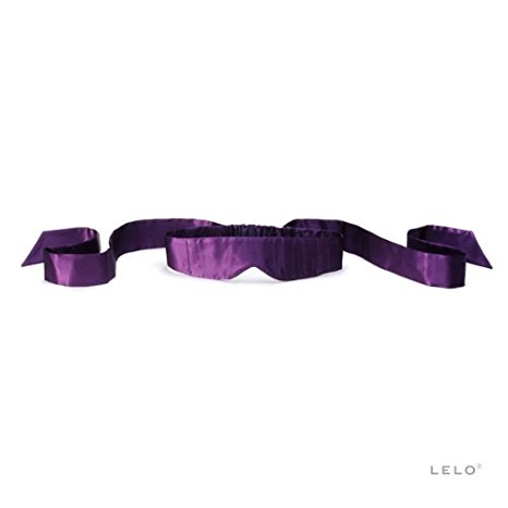 LELO Intima Silk Blindfold, Purple