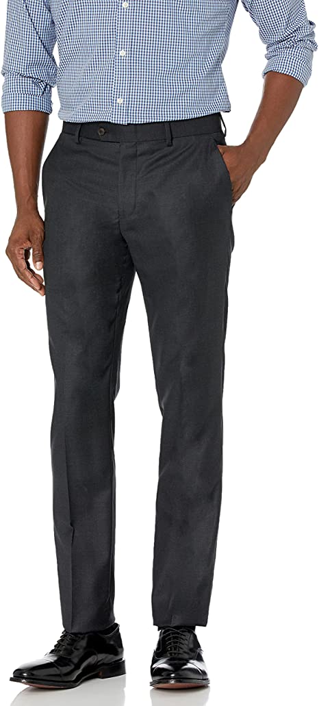 Buttoned Down Men's Slim Fit Super 110 Italian Wool Suit Dress Pant