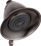 Delta Faucet RP34355RB Universal Showering Components Touch-Clean 3-Setting Showerhead Venetian Bronze