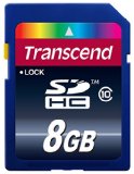 Transcend 8GB Class 10 SDHC Card TS8GSDHC10