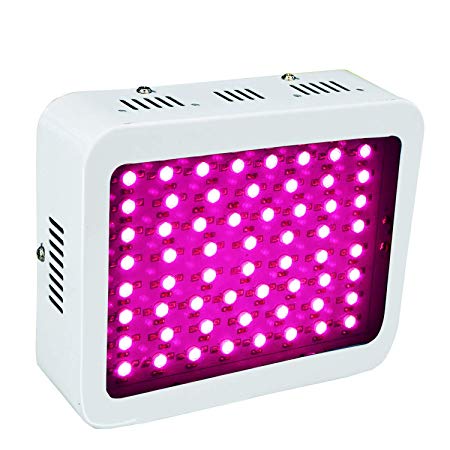 600W HPS Replacement Full Spectrum LED Grow Light,100-265V Input,Special Design for Indoor Growing Herbs and Medical Plants (60X10W)