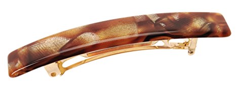 France Luxe Small Luxury Rectangle Barrette - Africa