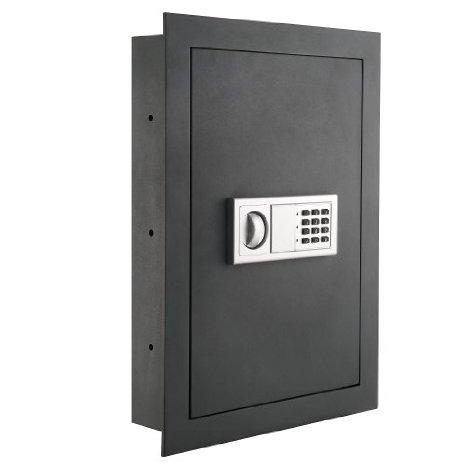 Paragon 7725 Flat Superior Electronic Hidden Wall Safe for Large Jewelry or Small Handgun Security