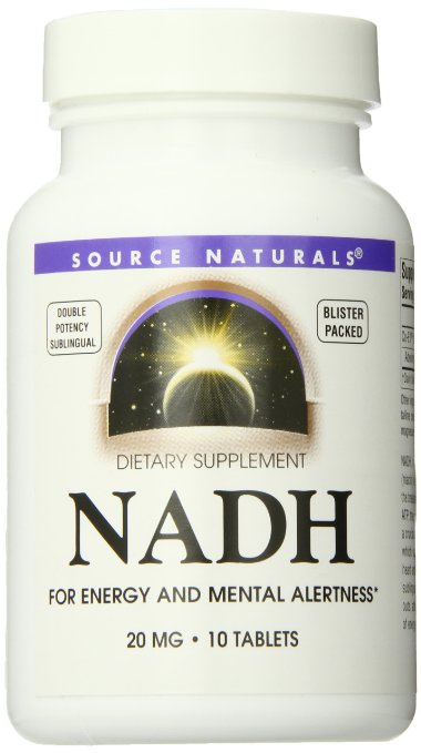 Source Naturals NADH, 20mg, 10 Tablets