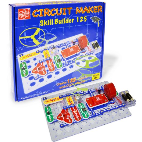 Elenco  Circuit Maker 125 Skill Builder Electronics Discovery Kit