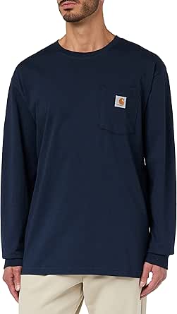 Carhartt Men's Loose Fit Heavyweight LongSleeve Pocket TShirt