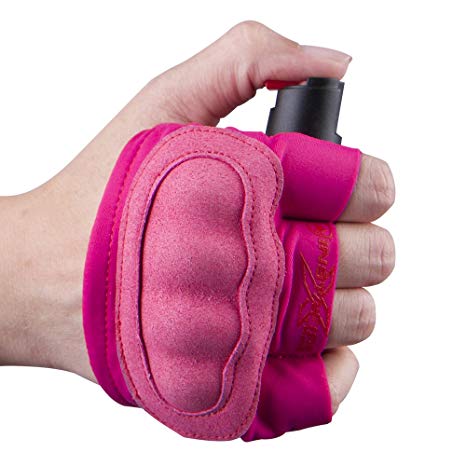 Guard Dog Instafire Xtreme Self-Defense Pepper Spray for Running and Jogging with Knuckle Defense, Fits in Hand, Sweatproof, Pink
