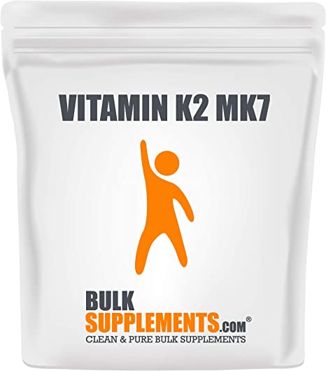 BulkSupplements.com Vitamin K2 MK7 Powder (500 Grams - 1.1 lbs)