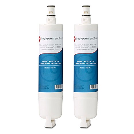 Whirlpool 4396508 EDR5RXD1 4396510 Comparable Refrigerator Water Filter 2 Pack