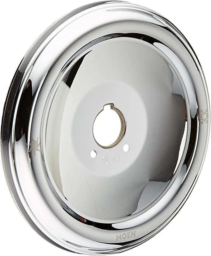 MOEN 221 Collection 7" Diameter Replacement Escutcheon Plate for Chateau or Legend Series, Chrome