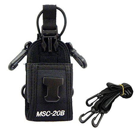 Tenq® Multi-functional Radio Case Pouch Msc-20b for GPS Pmr446 Motorola Kenwood Midland Icom Yaesu Baofeng Two Way Radio