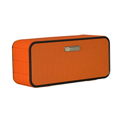 Bass Effect Audio XV (Orange)Wireless Bluetooth Hands-free Speaker with Clear Talk Mic