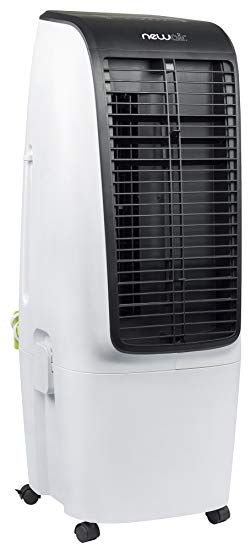 NewAir EC300W Portable Evaporative Air Swamp Cooler and Tower Fan, 600 CFM, 650 Square Foot Cooling, White