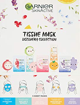 Garnier Tissue Mask Discovery Collection