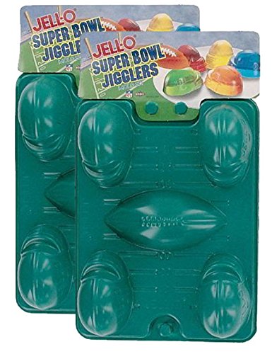 JELL-O Super Bowl Jigglers (2 Packs of 2 - 4 Total)