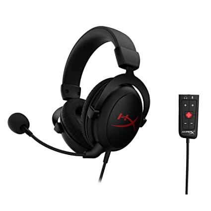 HyperX Cloud Core   7.1 Gaming Headset for PC, PS4, Xbox One, Nintendo Switch, and Mobile Devices (HX-HSCC-2-BK/WW)