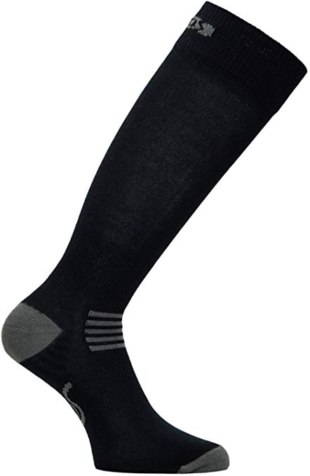 Eurosocks Superlite Ski Socks, Thin Snug Fit, Not To Tight, Ultra Smooth Knit, No Seam Toe, No Bunching -1034