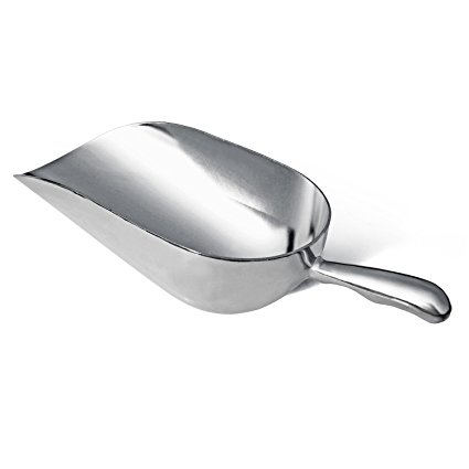 New Star 34608 Cast Aluminum Utility Scoop, 85-Ounce