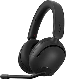 Sony INZONE H5 - Casque Gaming sans-Fil, 360 Spatial Sound for Gaming, Confortable, Autonomie de 28 Heures, Faible Latence, Micro Perche de Haute qualité, Compatible PC & PS5 - Noir