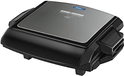 George Foreman GR1100GM 100 Square-Inch Grill with Removal Plates