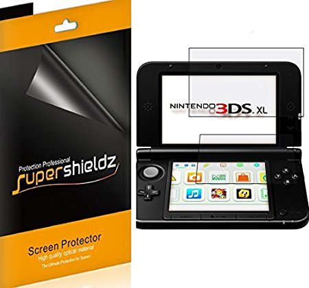 [3-Pack] Supershieldz- High Definition Clear Screen Protector For Nintendo 3DS XL   Lifetime Replacements Warranty - Retail Packaging