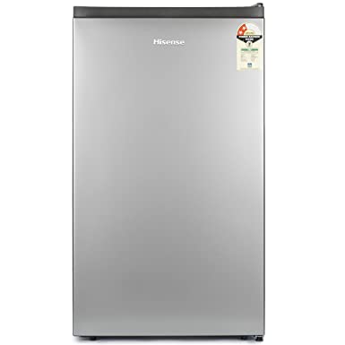 Hisense 94 L 2 Star Direct-Cool Single Door Mini Refrigerator (RR94D4SSN, Silver)