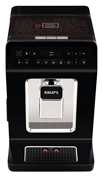 Krups Evidence EA893840 Automatic Espresso Bean to Cup Coffee Machine, Black
