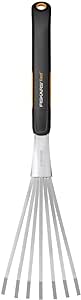 Fiskars 315520-1001 Xact Garden Rake, Steel