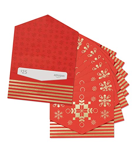 Amazon.com $25 Gift Card - Pack of 10 Mini Envelopes