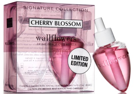 Bath & Body Works Wallflowers Home Fragrance Refill Bulbs 2 Pack Cherry Blossom