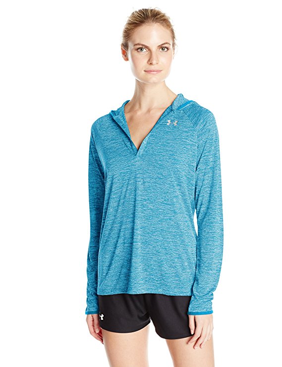 Under Armour Women's Tech Long Sleeve Hooded Henley